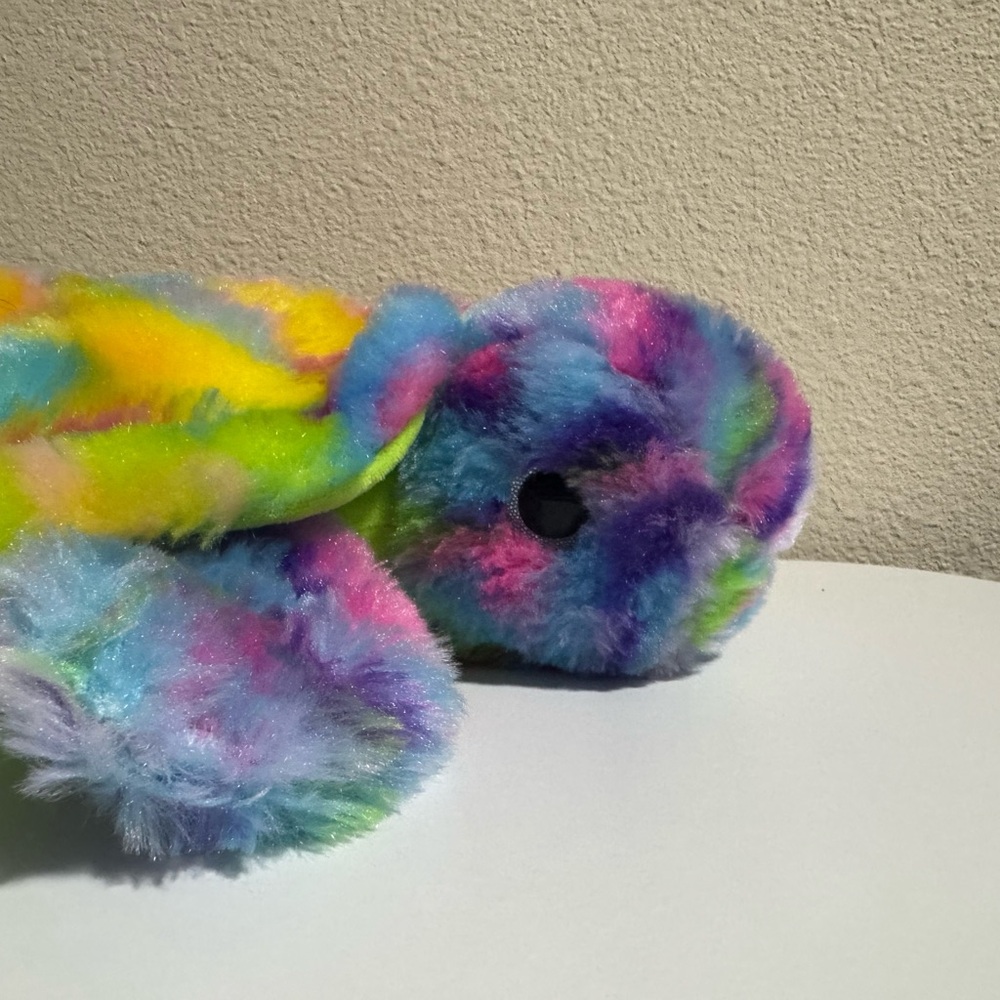 Fiesta Multicolor Plush Turtle - Picture 4 of 6